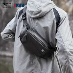 七匹狼 斜挎包男小包运动单肩休闲胸包通勤户外登山机能风骑行包2024