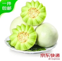 QUXIANYU 趣鲜语 山东冰淇淋玉菇甜瓜 净重8.5-10斤