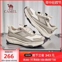 CAMEL 骆驼 男鞋2024春季新款缓震发泡休闲鞋厚底舒适户外运动徒步鞋男
