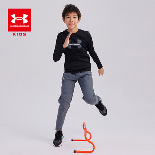 安德玛（Under Armour）城市光轨凉感梭织长裤 242108619 深灰色 160cm