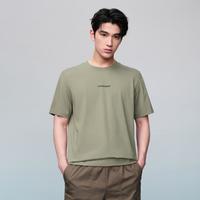 【新街潮系列】24夏季纯色圆领凉感抗菌防螨男士短袖T恤