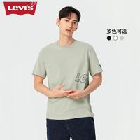 Levi's 李维斯 24夏季情侣时尚简约LOGO印花短袖T恤