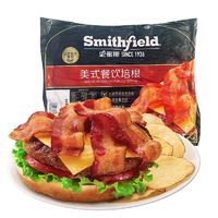 Smithfield 史蜜斯餐饮培根800g*2袋 早餐搭配披萨肉片烧烤培根