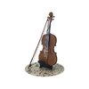 Kawada 乐器配件纳米纸小提琴模型装饰摆件经久耐用3