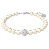 施华洛世奇 23新品白色典雅经典珍珠女手链5669529