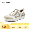 SKECHERS 斯凯奇 女士舒适时尚休闲鞋114510 自然色/多彩色/NTMT 38.5