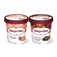 Häagen·Dazs 哈根达斯 冰淇淋经典品脱2杯组合装多口味雪糕冰淇淋