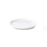 NITORI宜得利家居 现代简约碗碟盘子圆盘汤勺纯白骨瓷系列餐具套装 7英寸圆盘 纯白骨瓷