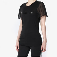 adidas 阿迪达斯 官方正品女子舒适透气运动休闲短袖T恤 DM4303