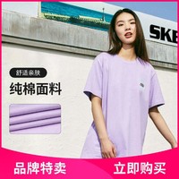 SKECHERS 斯凯奇 纯棉运动t恤男女同款时尚休闲短袖t恤男女款夏季