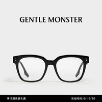 GENTLE MONSTER UNA.C N经典大框方形眼镜框光学镜男女平光镜黑框 01
