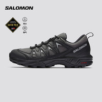 salomon 萨洛蒙 女款 户外运动舒适透气轻量防水减震防护徒步鞋 X BRAZE GTX 磁铁灰