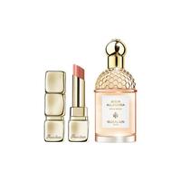 GUERLAIN 娇兰 唇香套装 (亲亲蜜吻唇膏#129 3.2g+玫瑰玫瑰女士淡香水 EDT 75ml)
