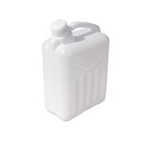 QIANTE 千特 塑料扁桶塑料桶食品级扁方储水桶酒壶家用化工油桶 升级装10L加厚 容量5个
