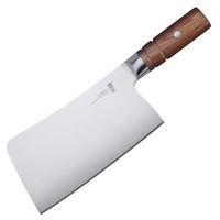 拓黑将斩骨刀加厚家用砍骨刀剁骨刀商用砍排骨鸡鸭刀厨房不锈钢刀具 黑将7寸砍骨刀