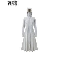 波司登波司登2024防晒衣服女长款冰丝UPF100防紫外线外套夏B40525142 冷月灰 175/96A（衣长126CM过小腿）