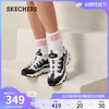 88VIP：SKECHERS 斯凯奇 熊猫鞋厚底老爹鞋女ins潮鞋休闲运动鞋子秋冬（35、11914黑色/白色/BKW）