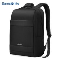百亿补贴：Samsonite 新秀丽 男士双肩背包15.6英寸商务旅行电脑包大容量耐用