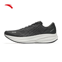 ANTA 安踏 冠军3代 氮科技减震男跑步鞋 112435562-10 基础黑/城堡灰 42