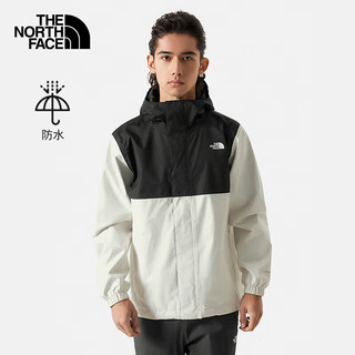 THE NORTH FACE 北面 冲锋衣男女户外夹克运动防水24春夏|8AUN VOR/白色 M/170