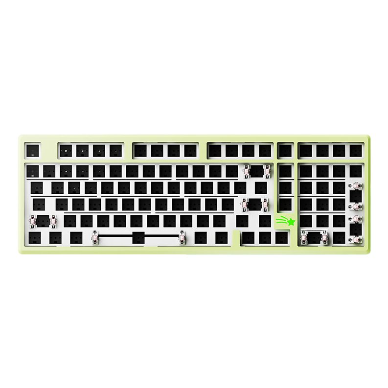 VTER galaxy100 101键 三模客制化机械键盘套件