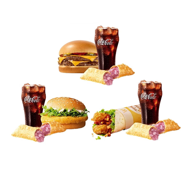 麦当劳三件套兑换券 (3选1)