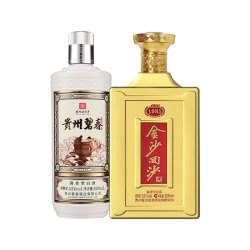 jinsha金沙贵州白酒回沙酒纪年酒19851瓶53vol500ml1瓶碧春复古版分开
