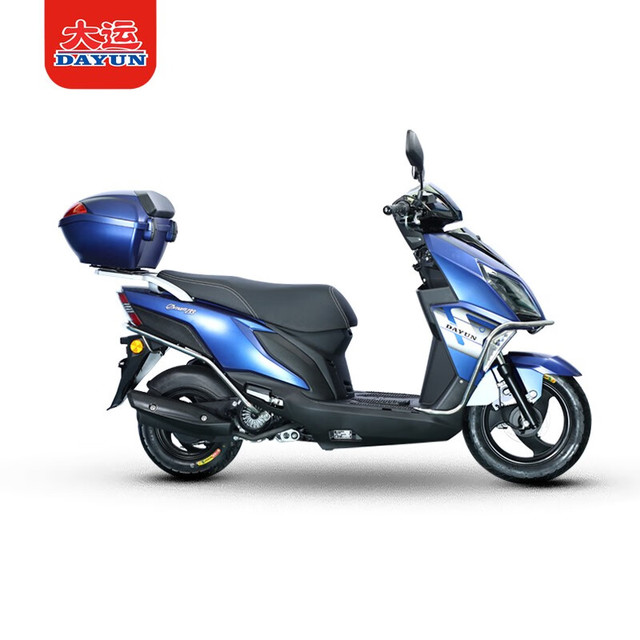 大运 佳祺110踏板低油耗宽大置物空间选配保险杠尾箱 哑蓝（豪华版） 全款