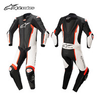 Alpinestars a星alpinestars MISSILE V2连体皮衣赛道骑行服专业牛皮赛车服