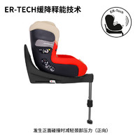 cybex 儿童安全座椅婴儿车载汽车用sirona sx2 0-4岁360度旋转座椅