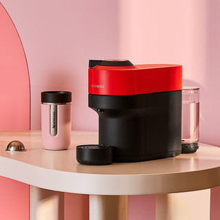 NespressoNespresso奈斯派索 V5 胶囊咖啡机智能杯量萃取家用 商用 一键式全自动 意式 当燃红