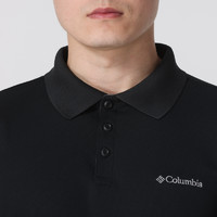 88VIP：哥伦比亚 户外短袖T恤男子POLO衫透气运动服宽松半袖AAX0126010
