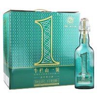 牛栏山 北京牛栏山二锅头一号白酒清香型牛栏山一號 43度500ml*6瓶包邮