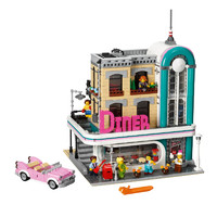 LEGO 乐高 10260 创意街景美式怀旧餐厅益智拼装积木玩具礼物