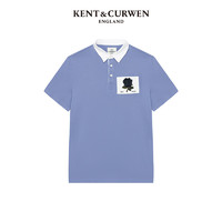 KCKENT&CURWEN/肯迪文玫瑰短袖纯棉Polo衫K47M0EI021