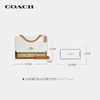 PLUS会员：COACH 蔻驰 女士小号单肩斜挎包 CA148IMRFI