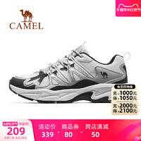 88VIP：CAMEL 骆驼 男鞋2024夏季新款徒步防滑网面登山鞋子透气户外休闲运动鞋女