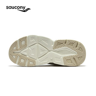 Saucony索康尼GUARD AMR复古跑鞋男夏季透气明星同款休闲跑步运动鞋子 米咖啡 39