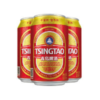 TSINGTAO 青岛啤酒 红金330ml*9听