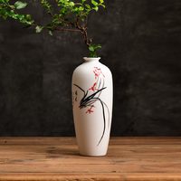 不东 陶瓷艺术大师手绘花瓶摆件 梅