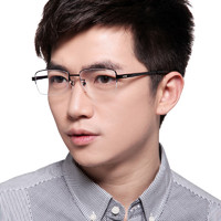 SEIKO 精工 日本精工 纯钛眼镜架 + 1.60防蓝光镜片