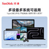 SanDisk 闪迪 正品u盘TypeC双接口大容量手机电脑两用安卓苹果15双头优盘