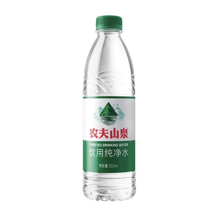 饮用水纯净水550ml*24瓶