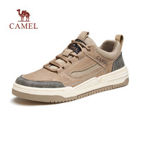 CAMEL 骆驼 男鞋2024夏季新款透气男士板鞋复古百搭网面户外休闲鞋子