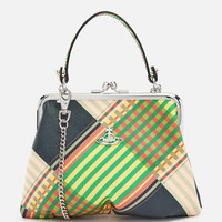 Vivienne Westwood Tartan Granny Frame Purse 斜挎包