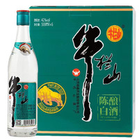 百亿补贴：牛栏山 二锅头陈酿脖标42度陈酿白酒500ML*6瓶装纯粮酿造