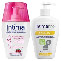 PLUS会员：Intima 茵缇玛 私处护理液 蔓越莓200ml+乳酸pro200ml