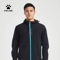 KELME 卡尔美 男士梭织连帽外套 WT60331013GTmW