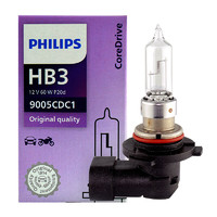 飞利浦（PHILIPS）HB3 9005卤素灯泡 远光近光一体大灯(单只)适用 60W国产 吉利 帝豪GL/帝豪GS