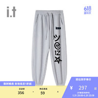 izzue it 男装裤装2024夏季010420 GYX/中灰色 2XL